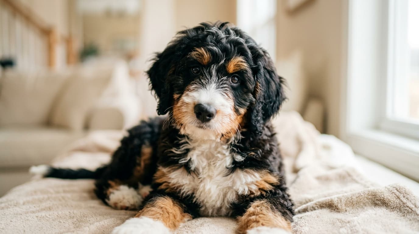 Bernedoodle dog