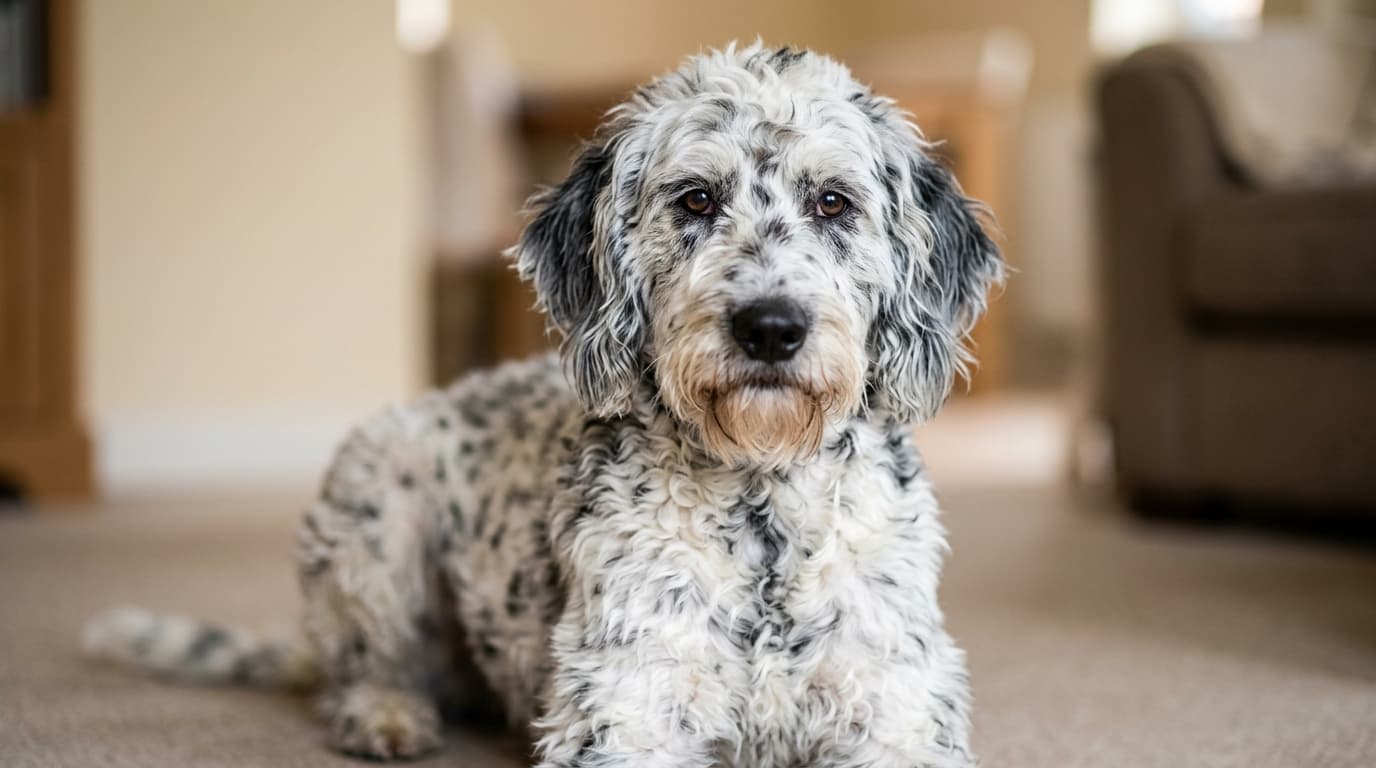 Dalmadoodle dog