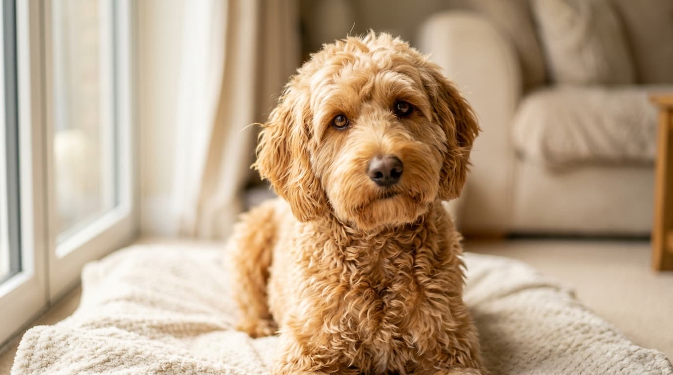 Goldendoodle dog