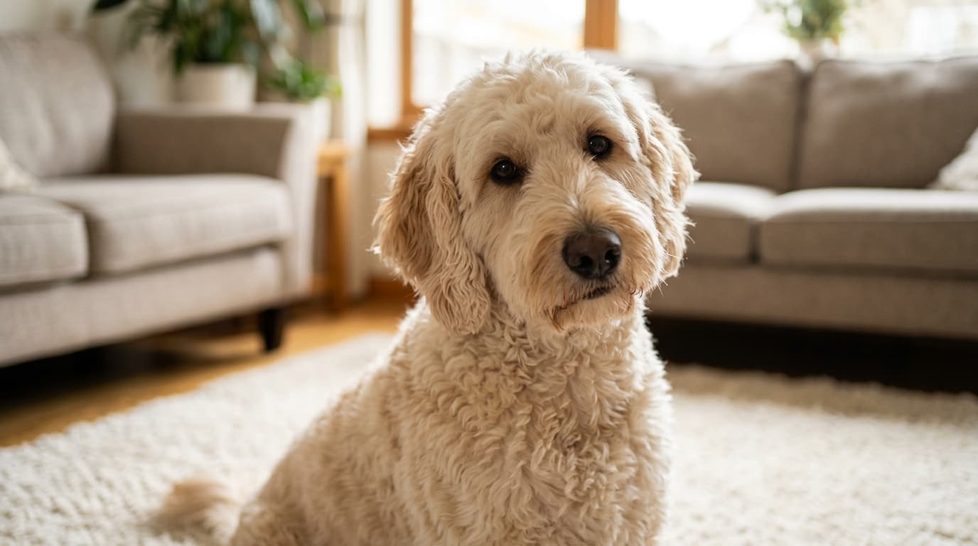 Labradoodle dog