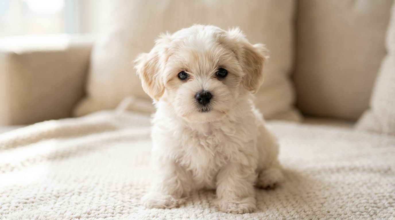 Maltipoo dog