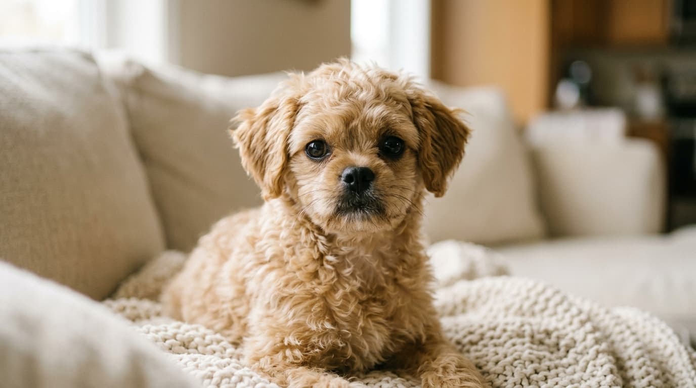 Pugapoo dog