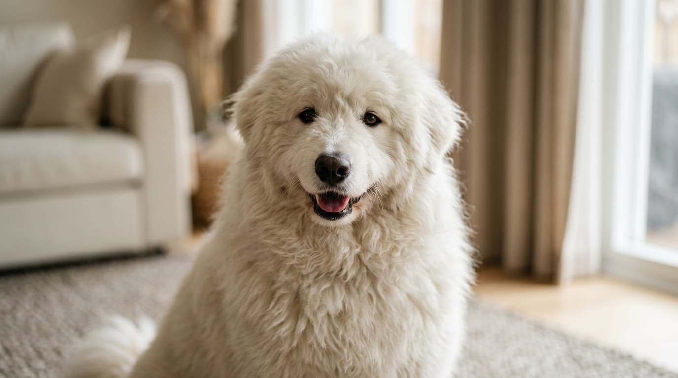 Samoyedoodle dog