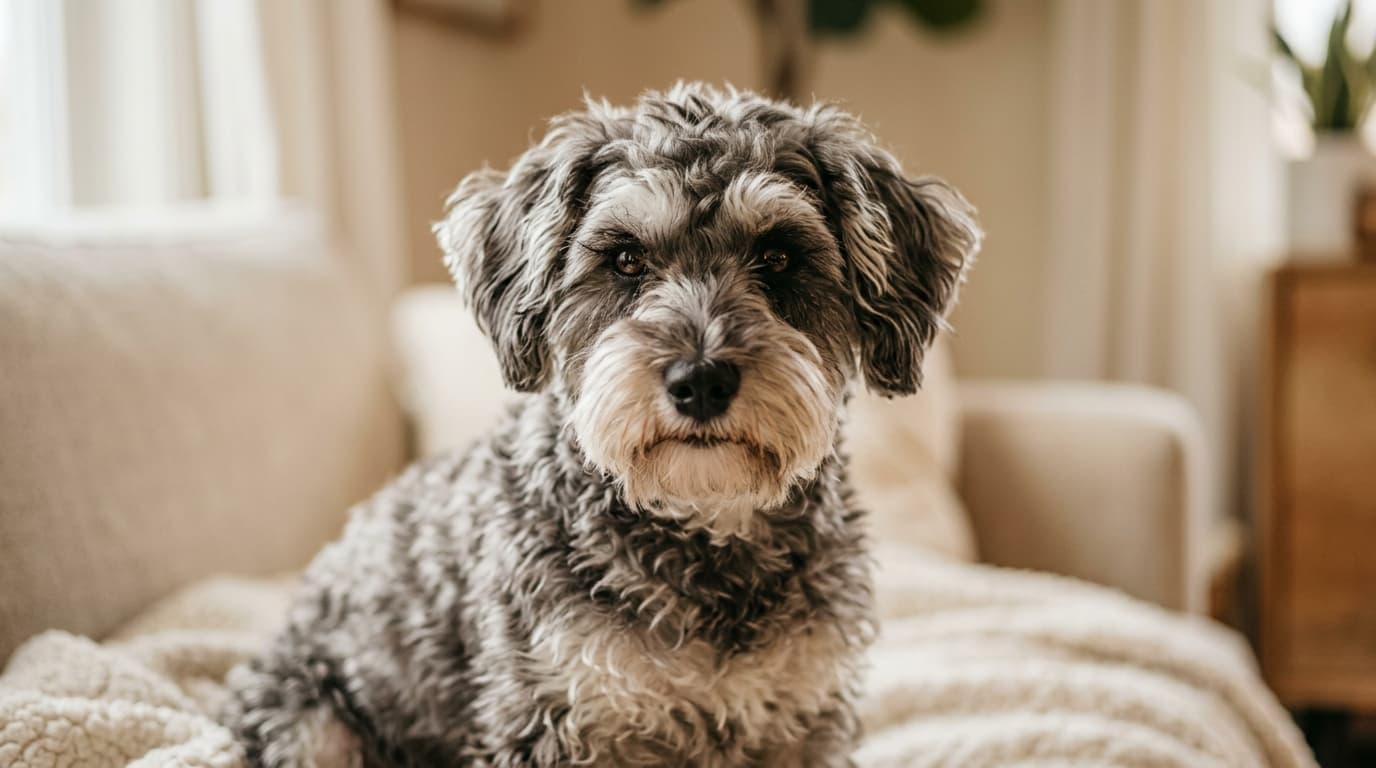 Schnoodle dog